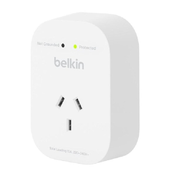 Belkin SurgePro 1 Outlet Surge Protection- White