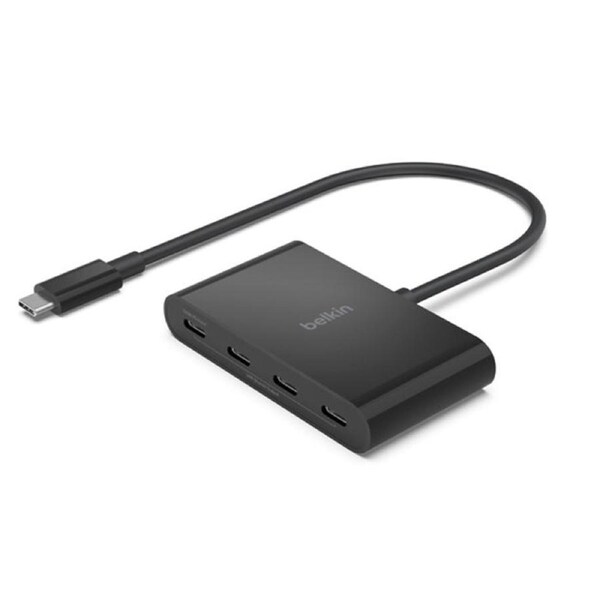 Belkin Connect USB-C to 4Port USB-C Hub- Black