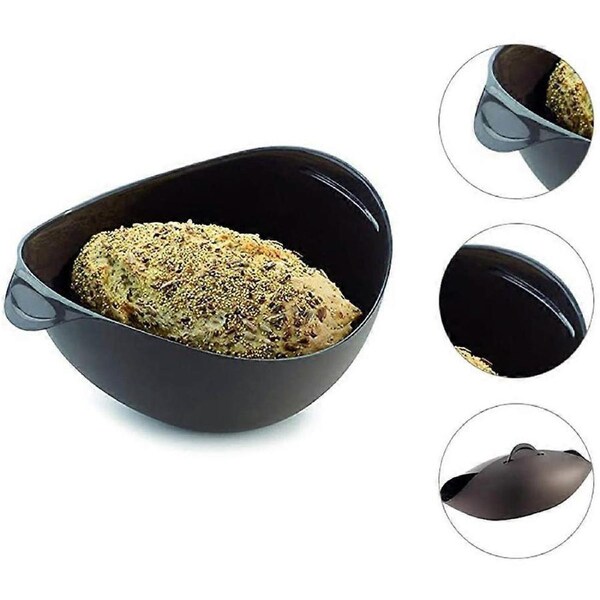 Silicone Bread Baking Pan Kitchen with Side Openings Silicone Bread Tray