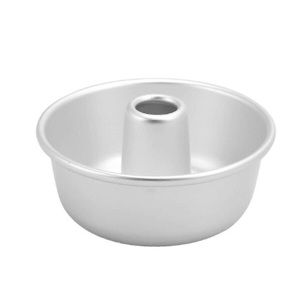 Aluminium alloy Savarin Donut Cake Mold For Baking Mousse Chocolate Brownies Dessert Doughnuts Pastry Tools Baked Pan (Silver)