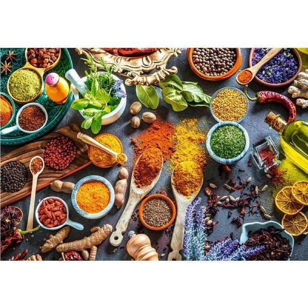 Castorland - Colours Of Spices Puzzle 1000pc