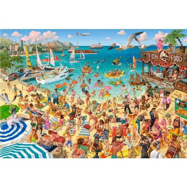 Castorland - Fun By The Sea Puzzle 1000pc
