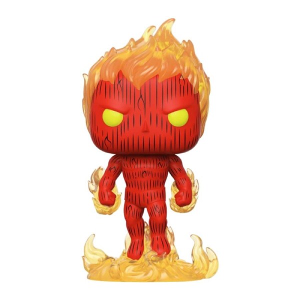 Marvel Fantastic 4 Comics Human Torch Funko POP! Vinyl