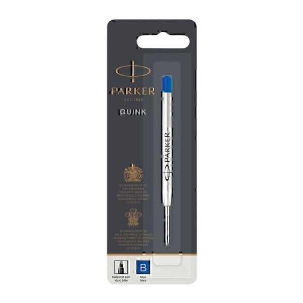 Parker BP Refill Broad Blu Tip
