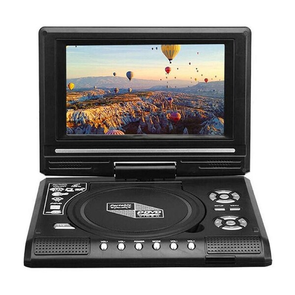 Swivel Screen 7.8 Inch Portable DVD Player CD, DVD, VCD, All Regions Playback