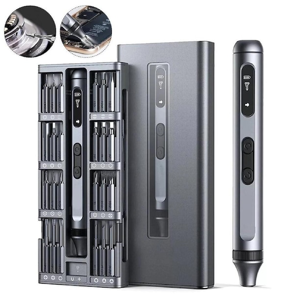 Power Precision Electric Screwdriver 50-IN-1 Set Cordless Mini Repair Tool Kit