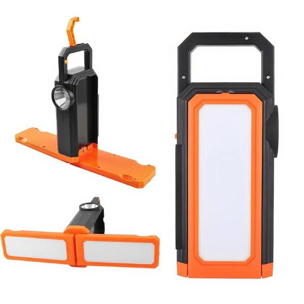 Rechargeable Torch Camping Car Portable Solar Work Light Usb Repair Flood lights