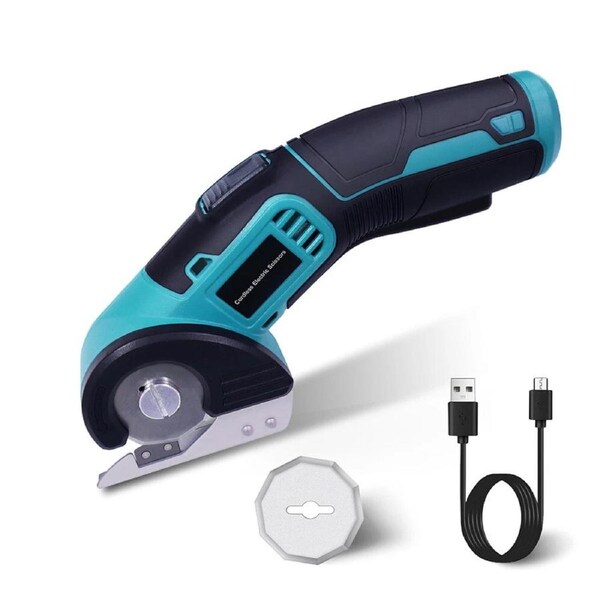 Cardboard Cutter Knife Tool Cordless Electric Scissors Mini Box Cutter Carpet
