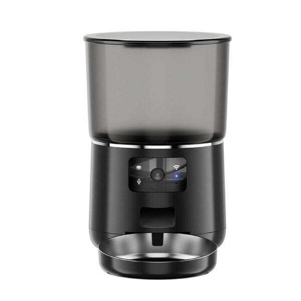 Food Dispenser WiFi App Remote Feeding With Cam 4L Pet Feeder Automatic Cat Dog