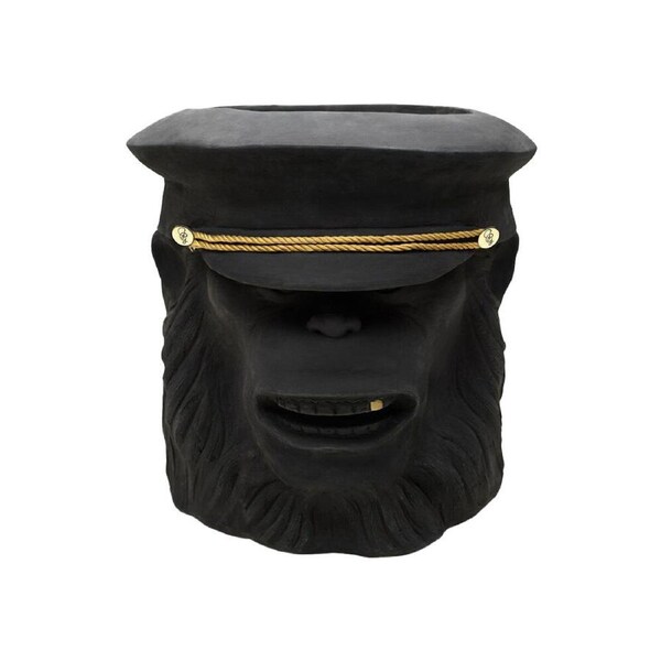 Garden Glory mon-ey Flower/Plant Pot Centerpiece Tabletop Decor Large Black
