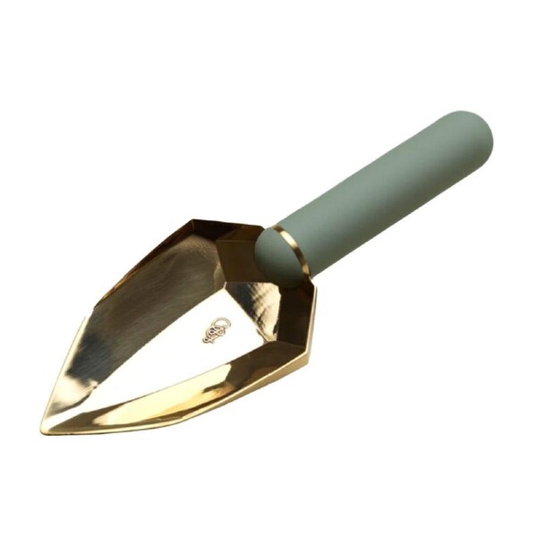 Garden Glory Diamond Garden Hand Spade Trowel Shovel Gardening Tool Eucalyptus