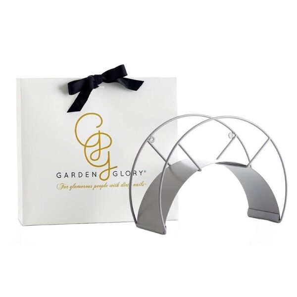 Garden Glory Classic Wall Mounted Water Hose Holder Hanger Graceful Rock Grey