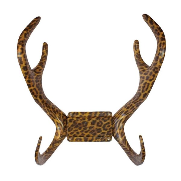 Garden Glory Reindeer Wall Mounted Water Hose Holder Hanger Rack Leopard