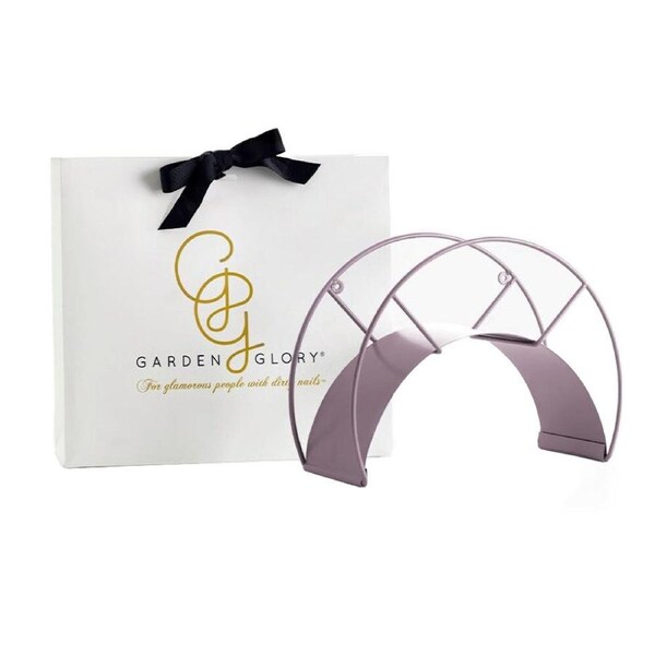 Garden Glory Classic Wall Mounted Water Hose Holder Hanger Rack Purple Rain