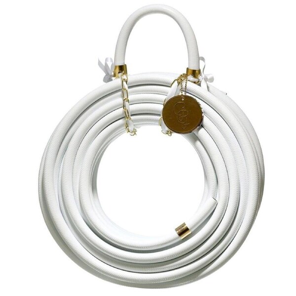 Garden Glory Coloured PVC Watering Hose Outdoor Flexible Pipe 20m White Snake