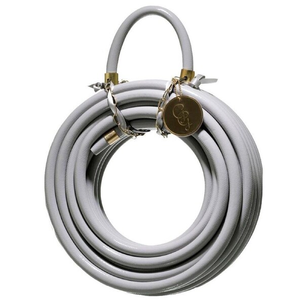 Garden Glory Coloured PVC Watering Hose Flexible Pipe 20m Graceful Rock Grey