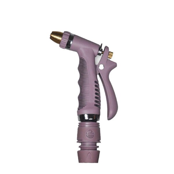 Garden Glory Spray Gun Adjustable Nozzle For 1/2in Water Hoses Purple Rain
