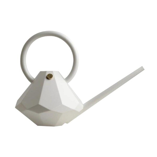 Garden Glory 4L Plastic Watering Can Long Spout Pot Centerpiece Decor Pearl