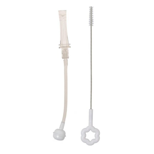 Mininor Straw & Cleaning Brush Set For Baby/Infant Drink Water Juice Bottle Cup