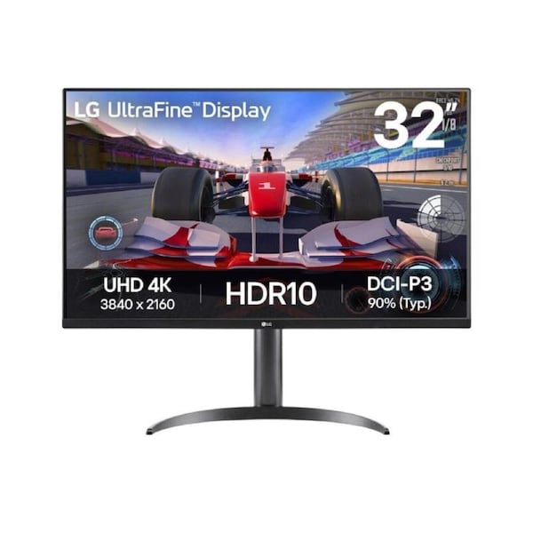 LG 31.5' 32UR550K-B UltraFine 4K HDR monitor 3840 x 2160