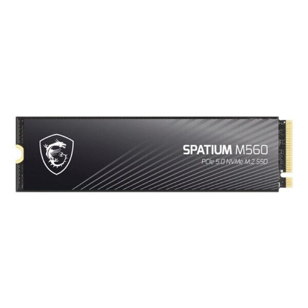 MSI 1TB M560 PCIe 5.0 NVMe M.2 SSD, Sequential Read up to 10,000MB/s, 5 Year Warranty