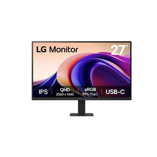 LG 27'' IPS 5ms QHD HDR10 Monitor with AMD FreeSync™ HDMI/DP Tilt VESA 100 x100 mm