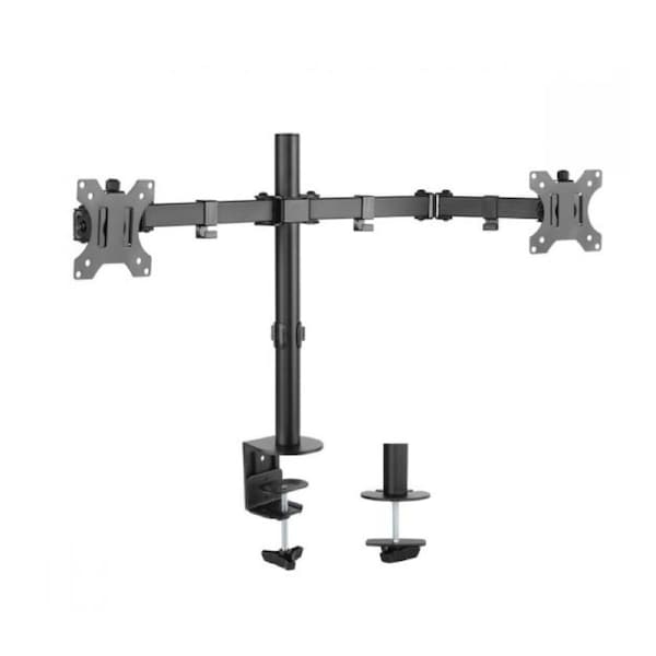 mbeat® activiva ErgoLife Dual Monitor Screen Double Joint Monitor Arm is a versatile and economical solution for dual 13'-32' screens