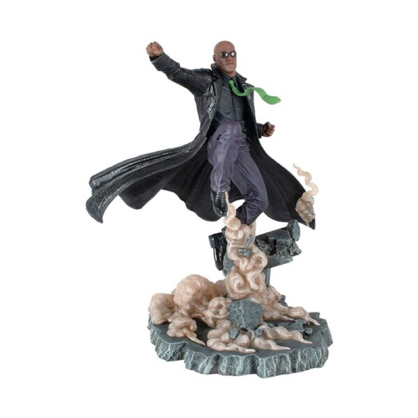 The Matrix Morpheus Deluxe PVC Statue Action Figure 30.48cm
