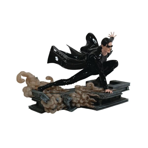 The Matrix Trinity PVC Action Figure Movie Statue 25x14cm
