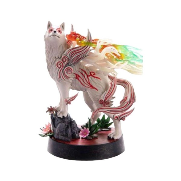 Okami Shinraui PVC Video Game Statue Figure 23cm Kids 10y+