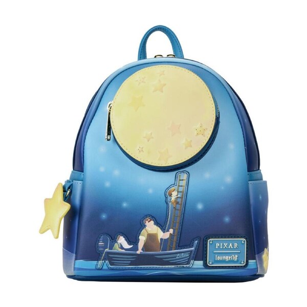 La Luna Moon Glow In The Dark LED Mini Backpack 23x27cm Blue 12y+