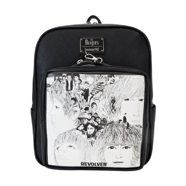 The Beatles Revolver Album w/ Record Pouch Mini Backpack 25x31cm