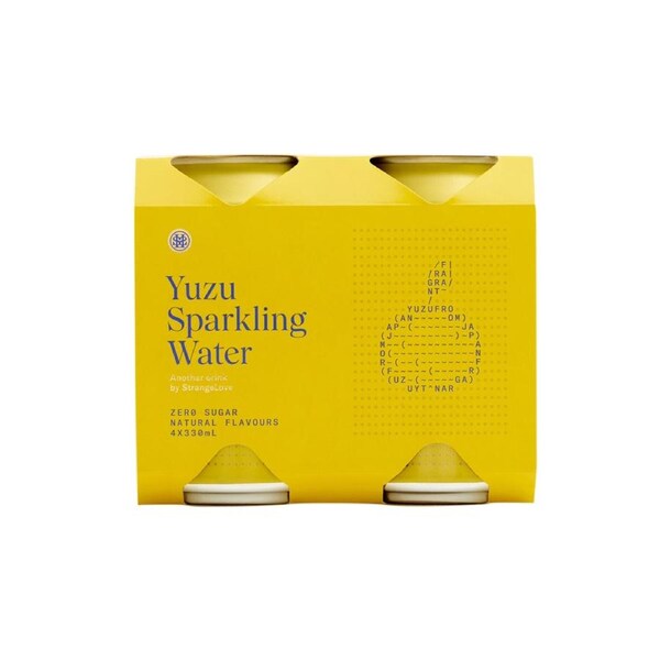 Yuzu Sparkling Water 330ml x 24