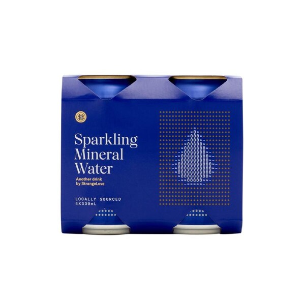 Sparkling Australian Mineral Water 330ml x 24
