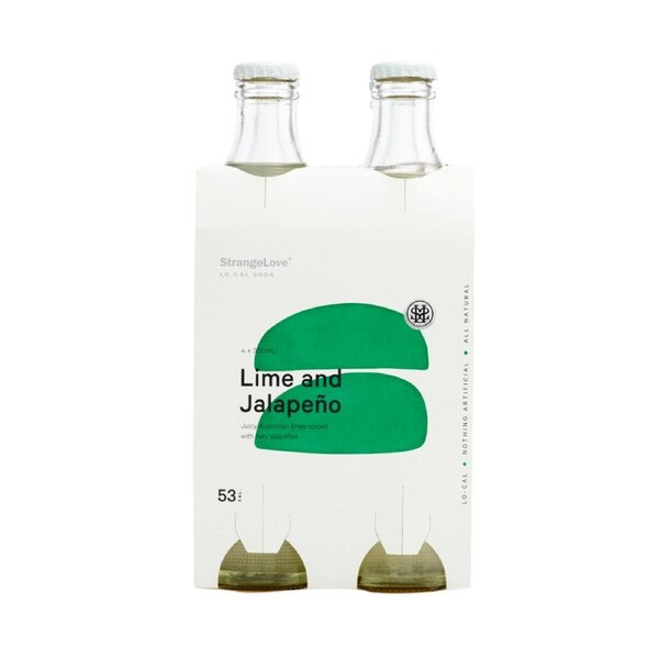 Lime & Jalapeño Lo-Cal Soda 300ml x 24