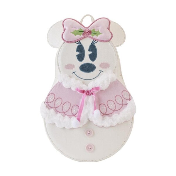 Disney Minnie Mouse Pastel Snowman Mini Backpack Kids/Children Bag