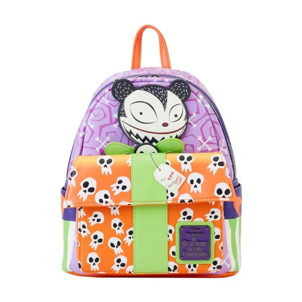 The Nightmare Before Christmas Scary Teddy Present Mini Backpack Bag