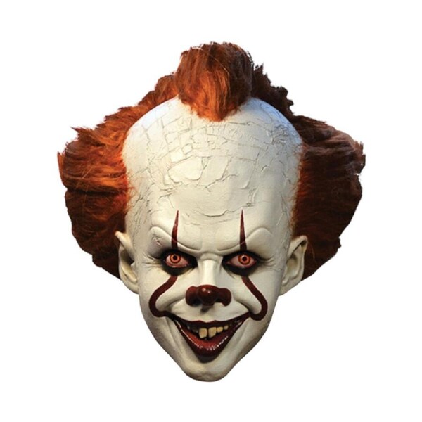 It 2017 Pennywise Deluxe Mask Halloween Head Costume