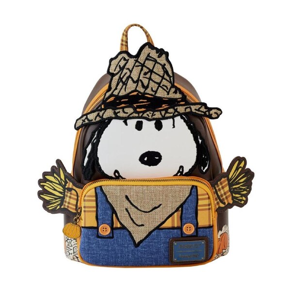 Peanuts Snoopy Scarecrow Cosplay Mini Backpack Kids/Children Bag