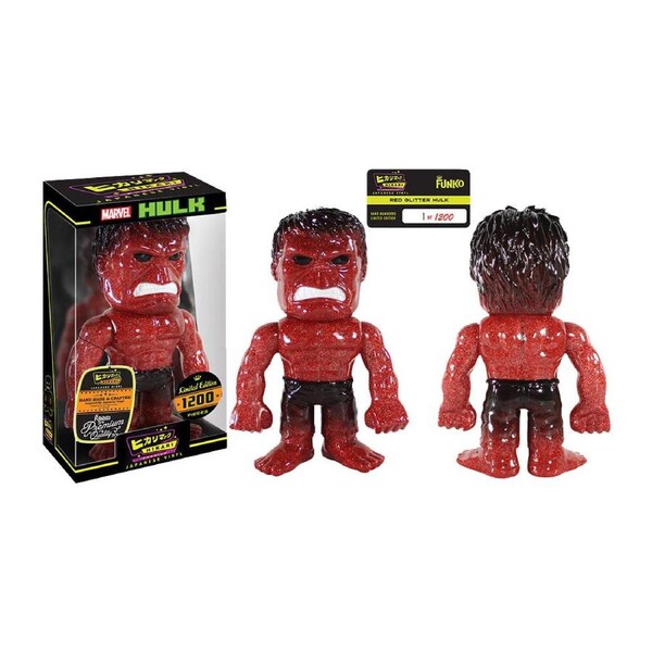 Hulk Comics Red Glitter Hikari Action Figure Kids/Children Collectable Toy