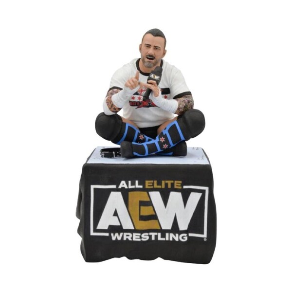 AEW CM Punk Gallery PVC Statue Figure Kids/Children Toy