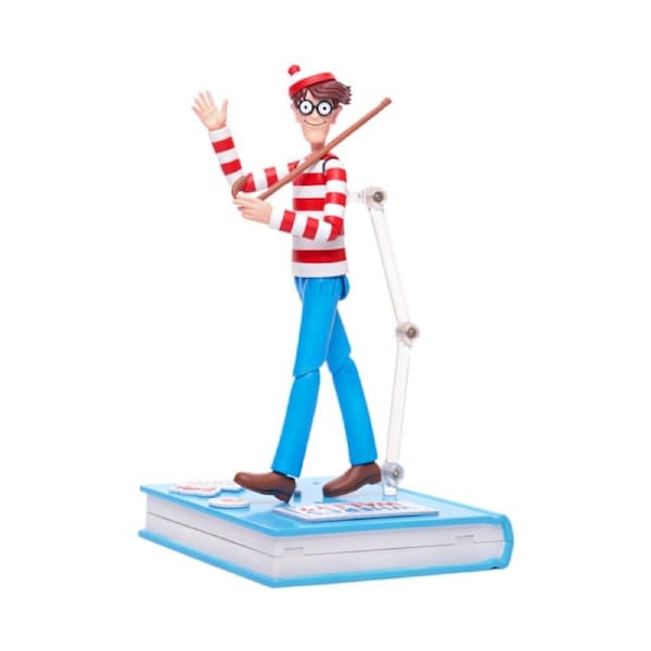 Where's Wally 1:12 Scale 6" Action Figure Kids Collectable Toy
