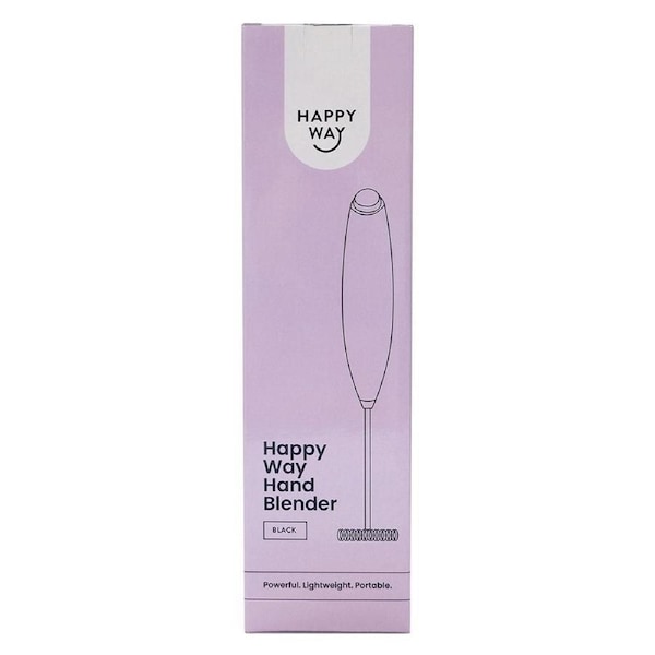Happy Way Hand Blender & Stand Black