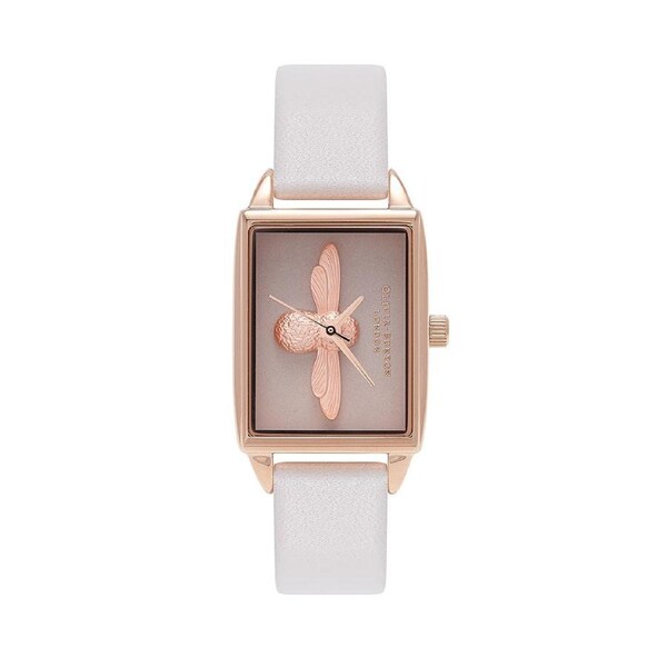 Olivia Burton 3D Bee Rose Gold Watch