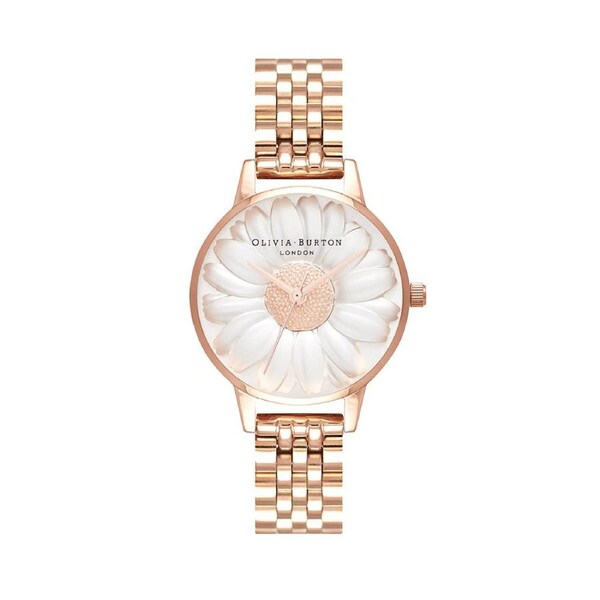 Olivia Burton 3D Daisy Rose Gold Watch