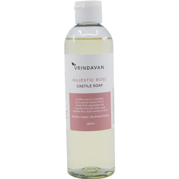 Vrindavan Castile Soap Majestic Rose 250ml