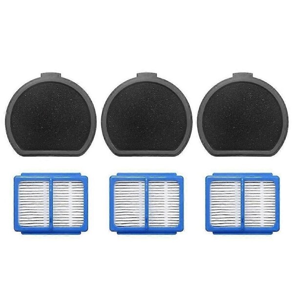 6 Pcs Hepa Filter Qx9-1-50ib Askqx9 Vacuum Cleaner Cotton Replacement