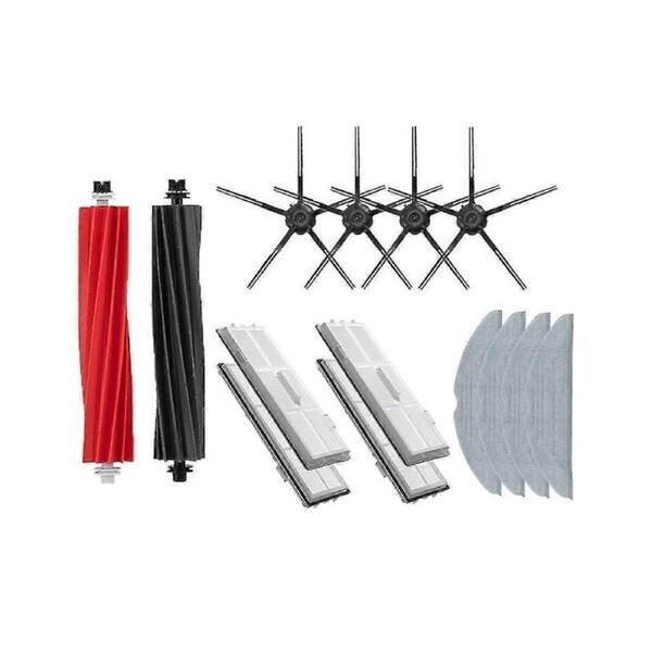 S8 Pro Ultra, S8+ Spare Parts: Roller, Main Side Brushes, Mop Cloths, HEPA Filters