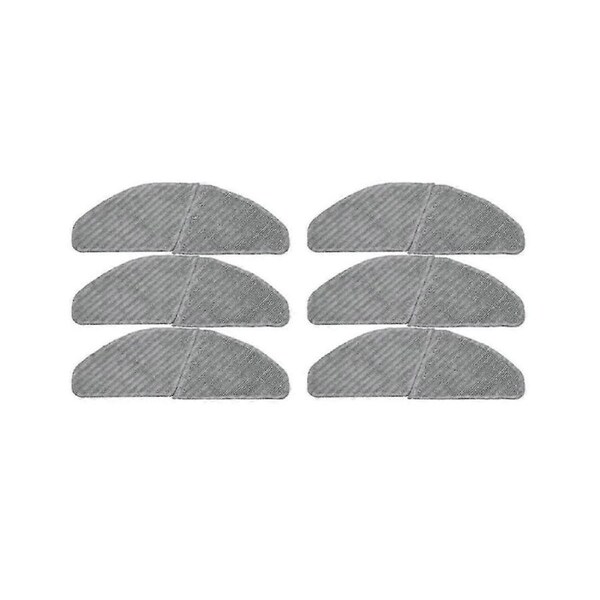 6pcs Mop Cloths S8+ M7 Pro Robotic Vacuum Cleaner
