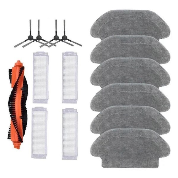 Robot Vacuum S10, S12, T12 B106GL Parts: Main Brush, Side Brush, HEPA Filter